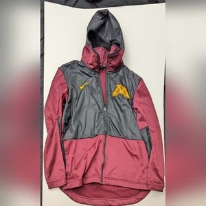 NIKE UNIVERSITY OF MINNESOTA DRI-FIT HOODED JACKET MENS LARGE